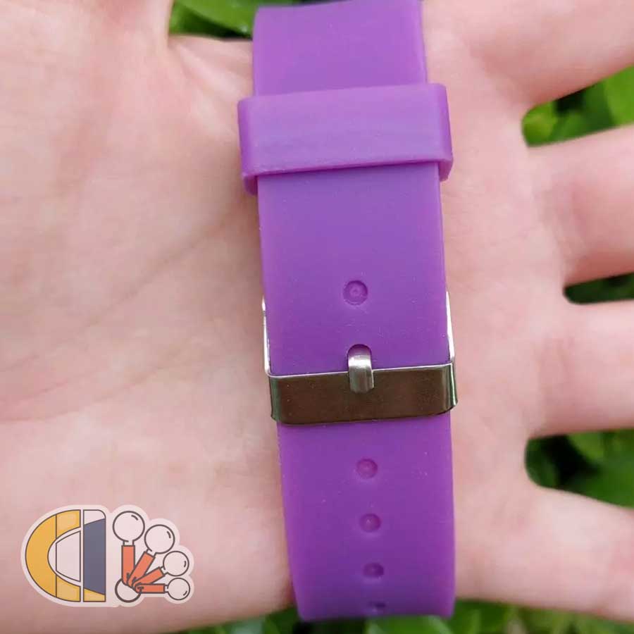 ساعت مچی دیجیتالی LED طرح اپل واچ بنفش