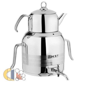 کتری و قوری استیل کی اس تی KST مدل 4030C