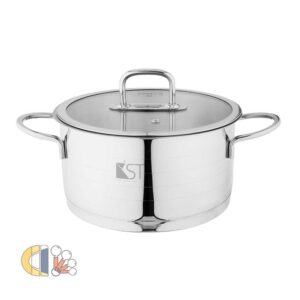 قابلمه استیل کی اس تی مدل 7016 سایز 16