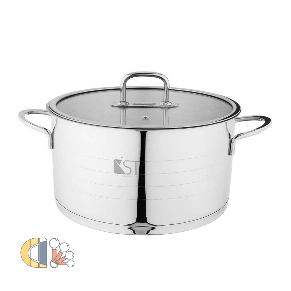 قابلمه استیل کی اس تی مدل 7028 سایز 28