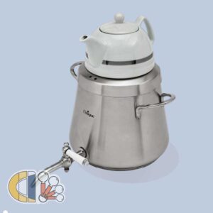 کتری و قوری استیل 4 لیتر یونیک Unique مدل 7203