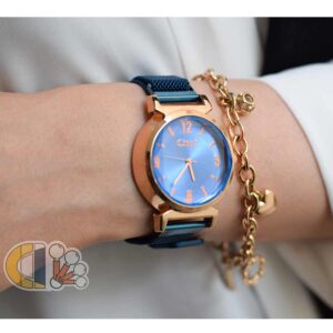 ساعت مچی بند فلزی مگنتی