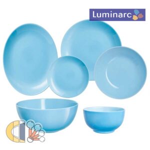 سرویس غذا خوری 26 پارچه لومینارک Luminarc مدل دیوالی ابی