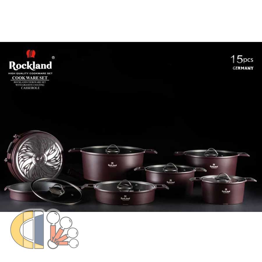 سرویس قابلمه 15 پارچه راکلند مدل آلمانی