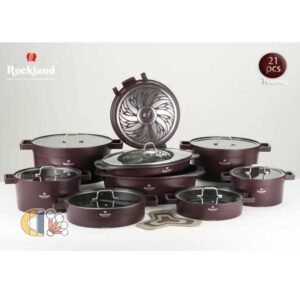 سرویس قابلمه 21 پارچه راکلند Rockland مدل تمیس