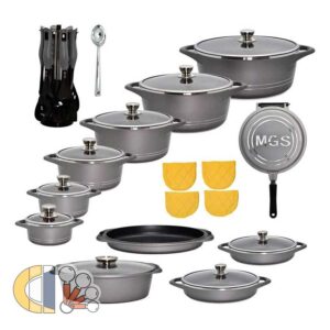 سرویس قابلمه 33 پارچه ام جی اس MGS مدل ایتالیا B