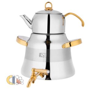 کتری و قوری استیل کی اس تی مدل 4070TPSG