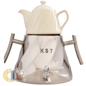 کتری و قوری کی اس تی KST مدل هرمی A1